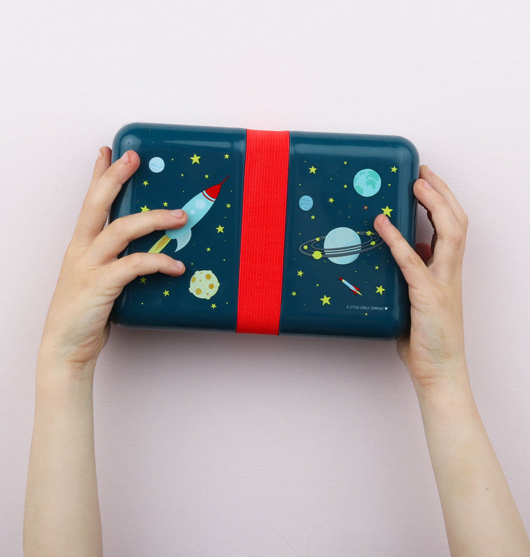 A Little Lovely Company Lunch Box - Space - Laadlee