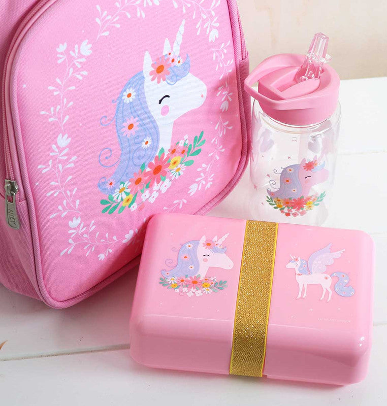 A Little Lovely Company Lunch Box - Unicorn - Laadlee