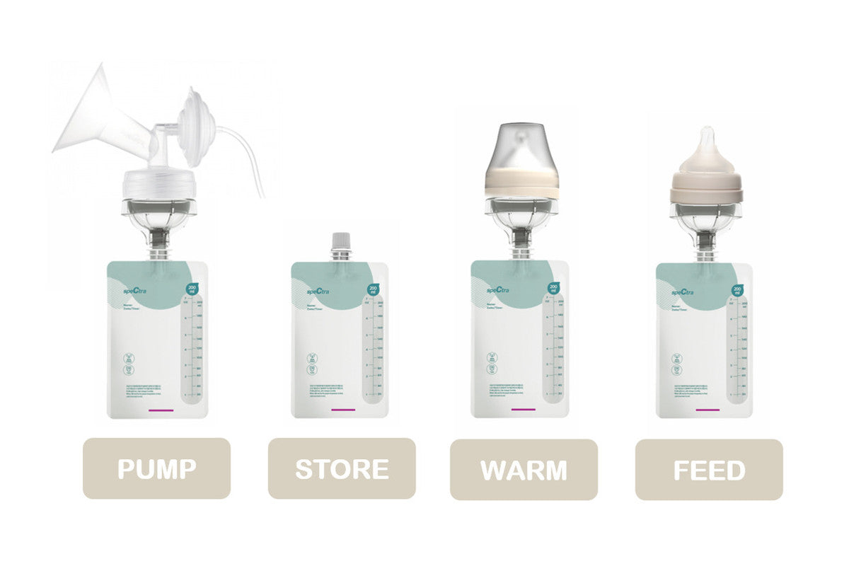 Spectra Easy Breast Milk Bags - Laadlee