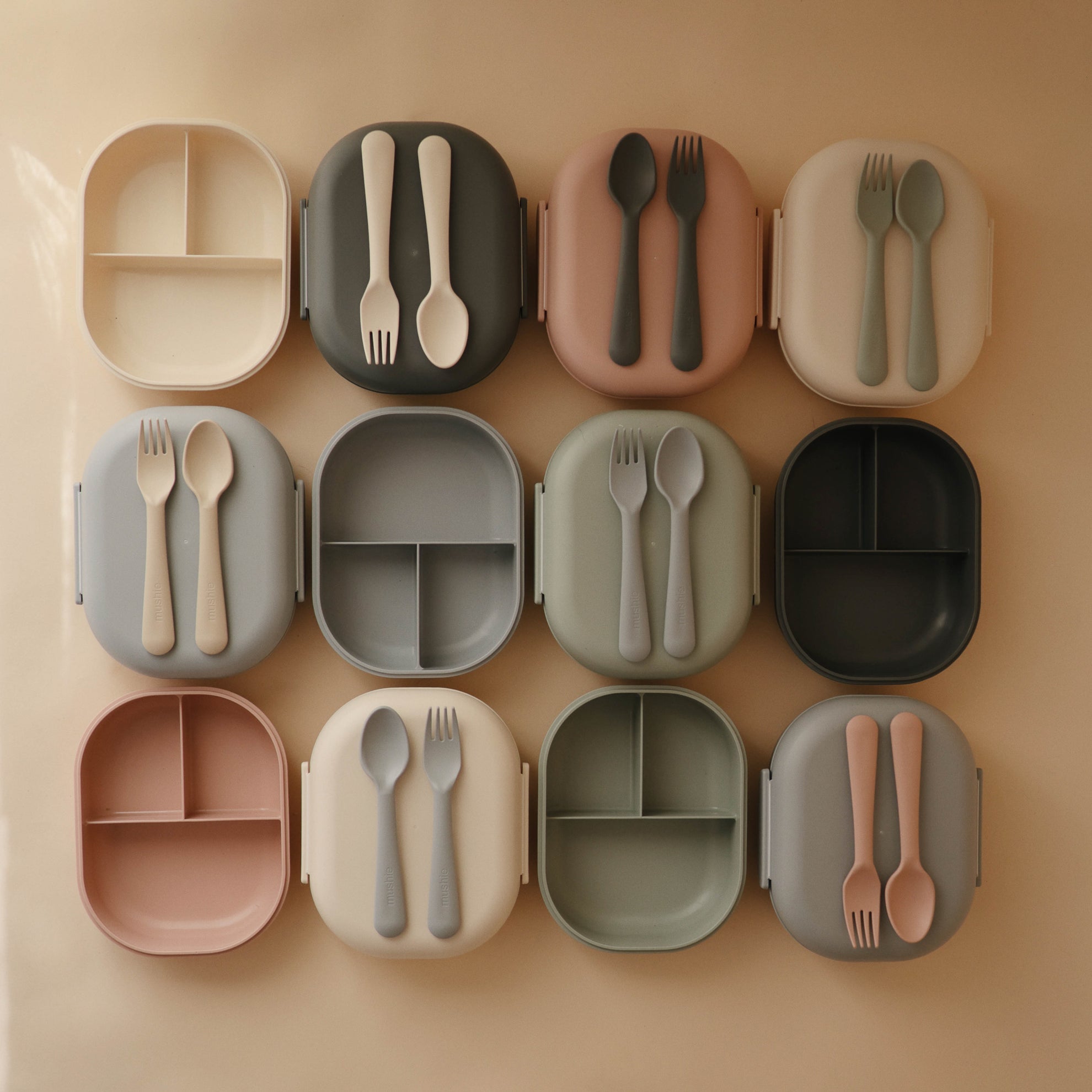 Mushie Lunchbox Ivory - Laadlee