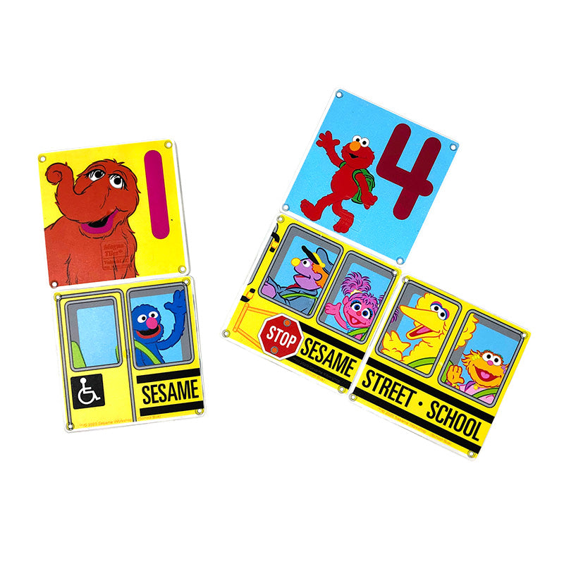 Magna-Tiles Structures Sesame Street School Bus - Laadlee