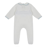 Little IA Organic Cotton Sailboat Sleepsuit - Laadlee