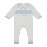 Little IA Organic Cotton Sailboat Sleepsuit - Laadlee