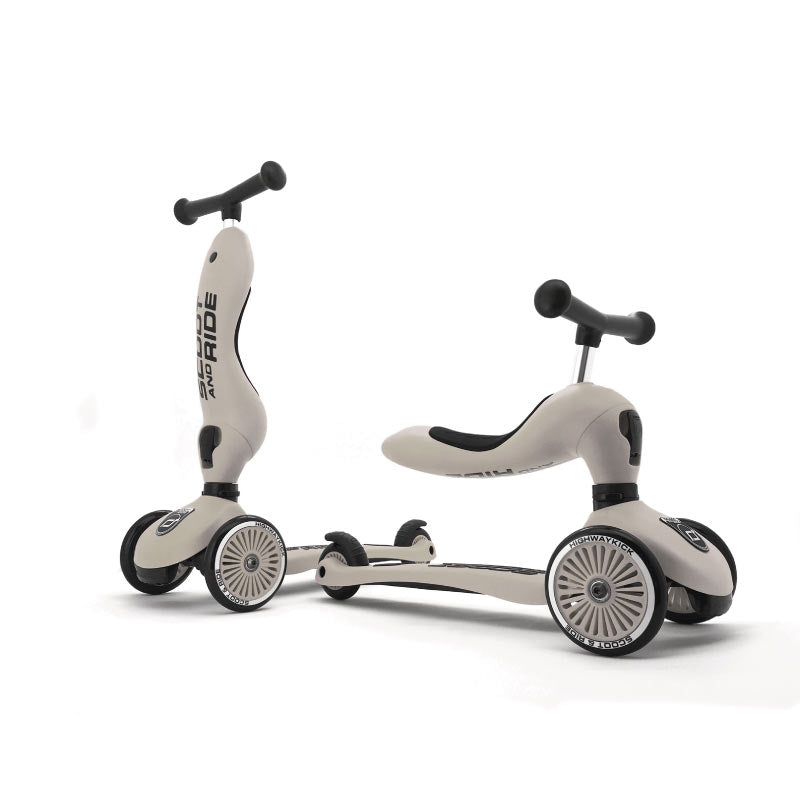 Scoot & Ride Highwaykick 1 - Ash - Laadlee