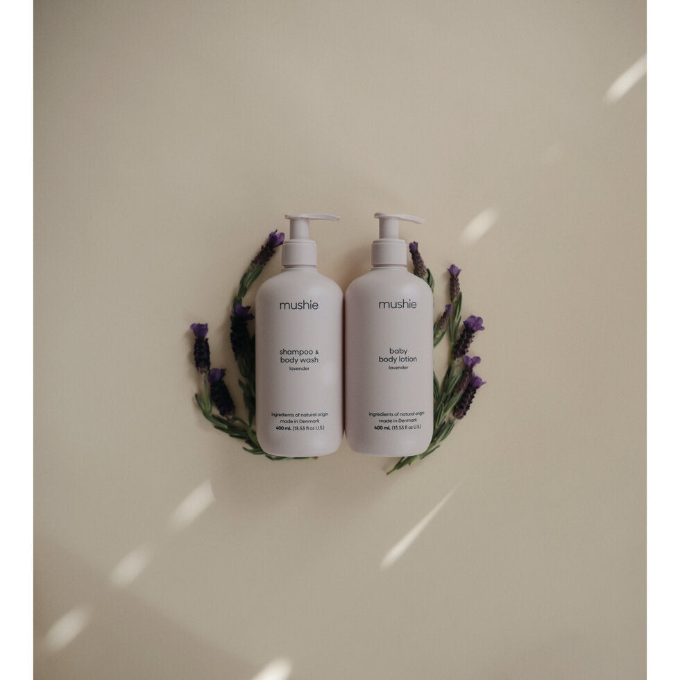 Mushie Baby Lotion Lavender - 400ml - Laadlee