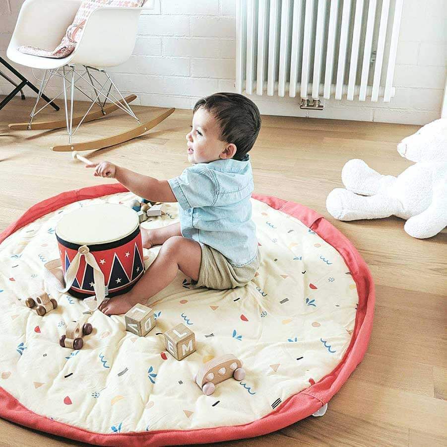 Play & Go Playmat & Storage Bag - Soft - Icons - Laadlee