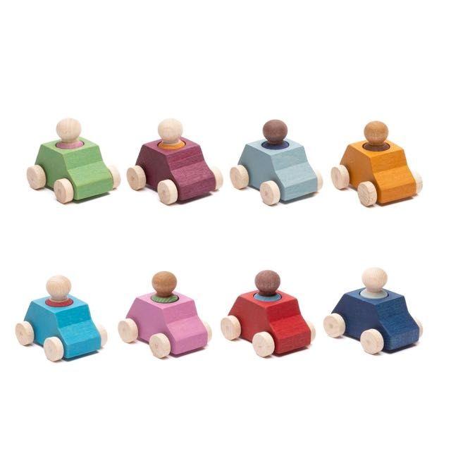 Lubulona Cars - Pack of 8 - Laadlee