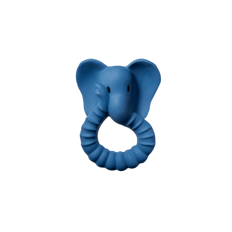 Natruba - Teether Elephant - Blue - Laadlee