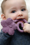Natruba - Teether Hawaii Flower - Purple - Laadlee