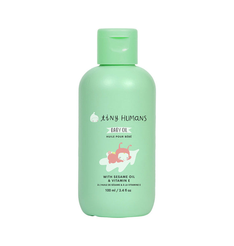 A Little Lovely Company Tiny Human Baby Oil - 100ml - Laadlee