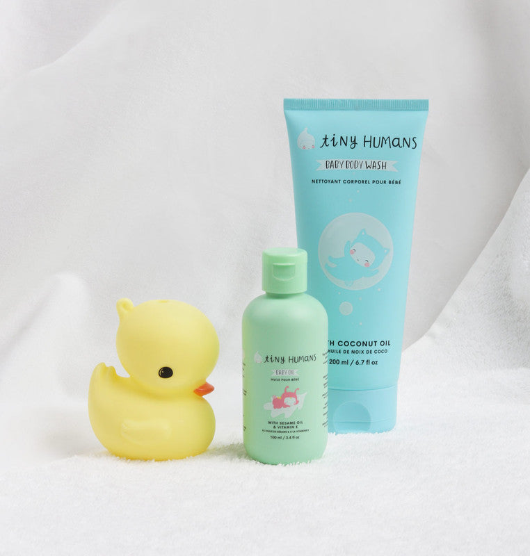 A Little Lovely Company Tiny Human Baby Oil - 100ml - Laadlee