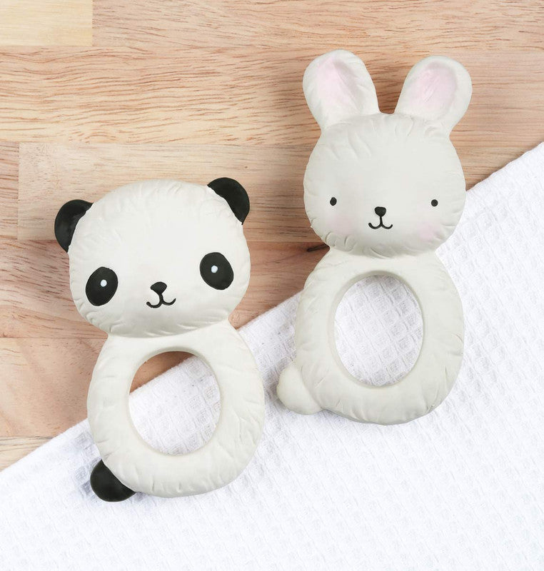 A Little Lovely Company Teething Ring - Bunny - Laadlee