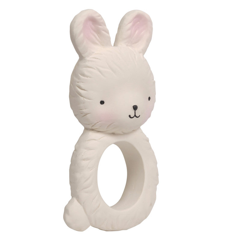 A Little Lovely Company Teething Ring - Bunny - Laadlee