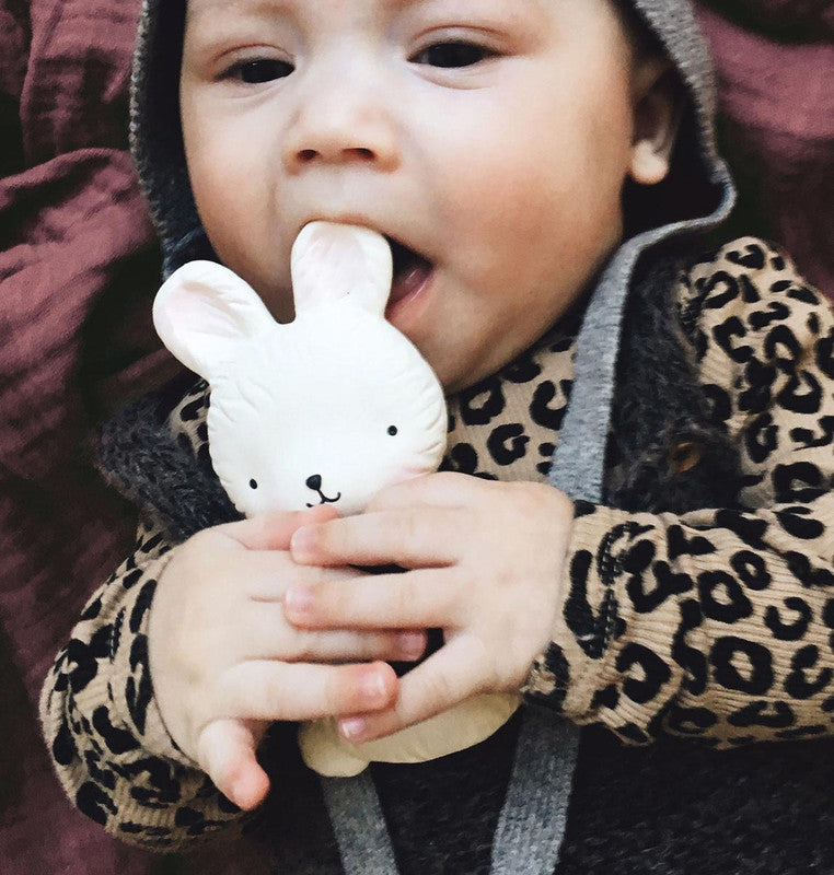 A Little Lovely Company Teething Ring - Bunny - Laadlee