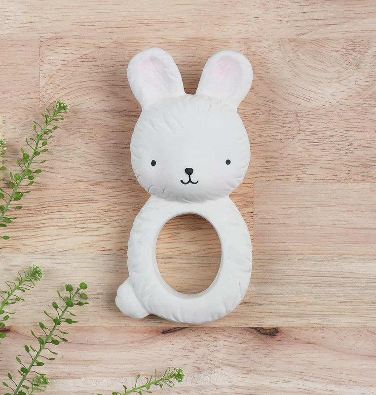 A Little Lovely Company Teething Ring - Bunny - Laadlee