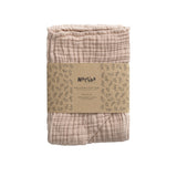 Natruba - Baby Hooded Bath Towel - Powder - Laadlee