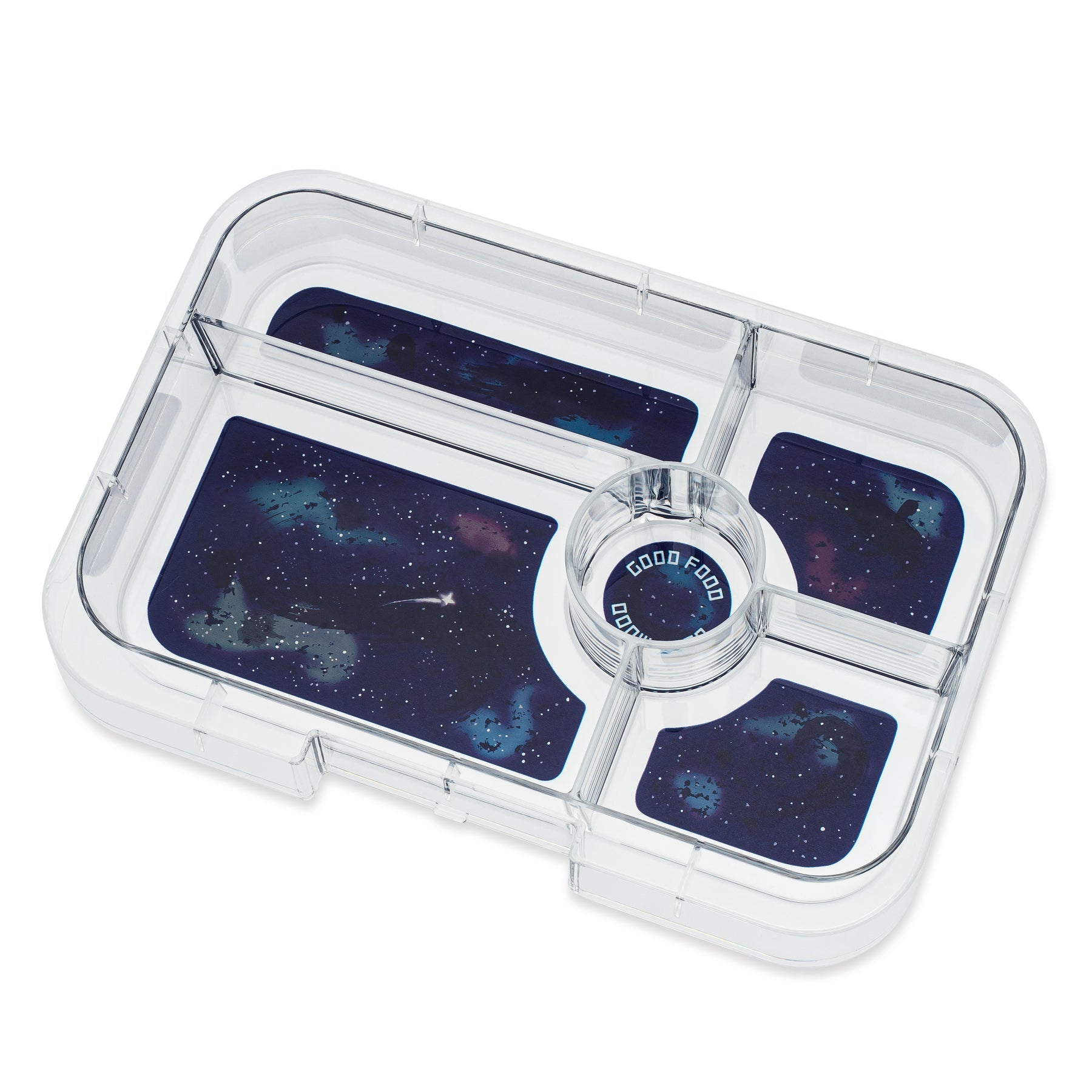 Yumbox Tapas 5 Compartment Space/Galaxy Lunch Box - Bali Aqua - Laadlee