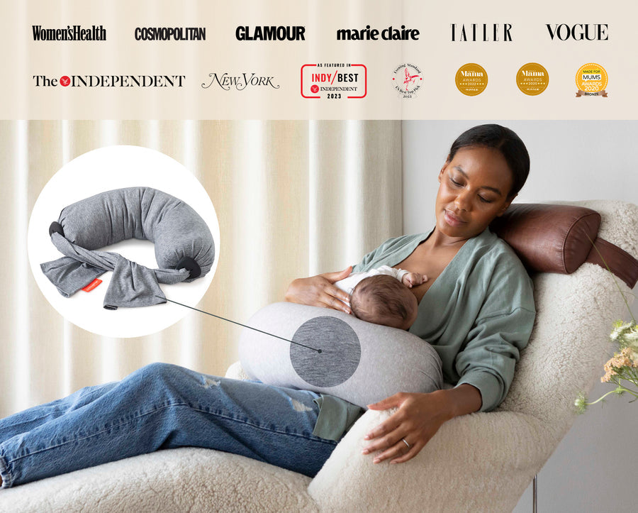 bbhugme - Nursing Pillow - Beige Melange - Laadlee