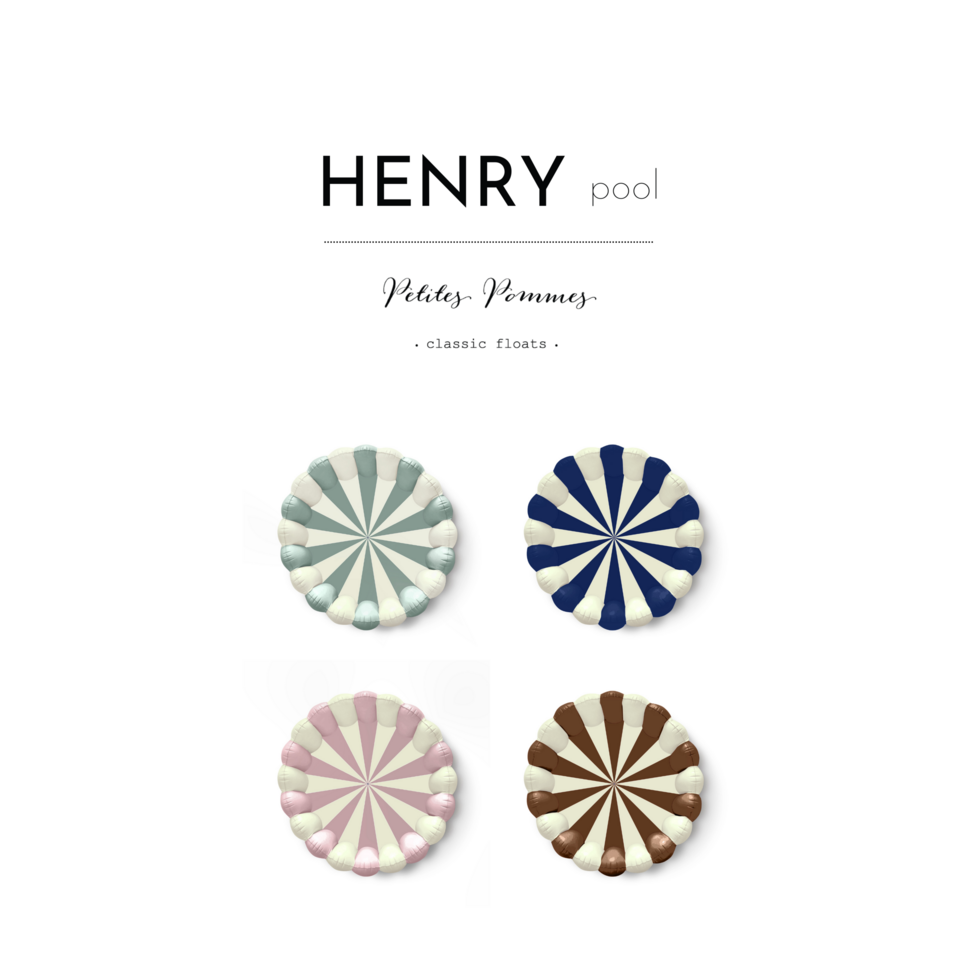 Petites Pommes Henry Pool 160cm Oxford Green - Laadlee