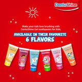 DentoShine Kids Gel Toothpaste 80g - Raspberry (Dora) - Laadlee