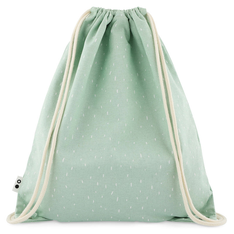 Trixie Drawstring Bag - Mr. Polar Bear - Laadlee