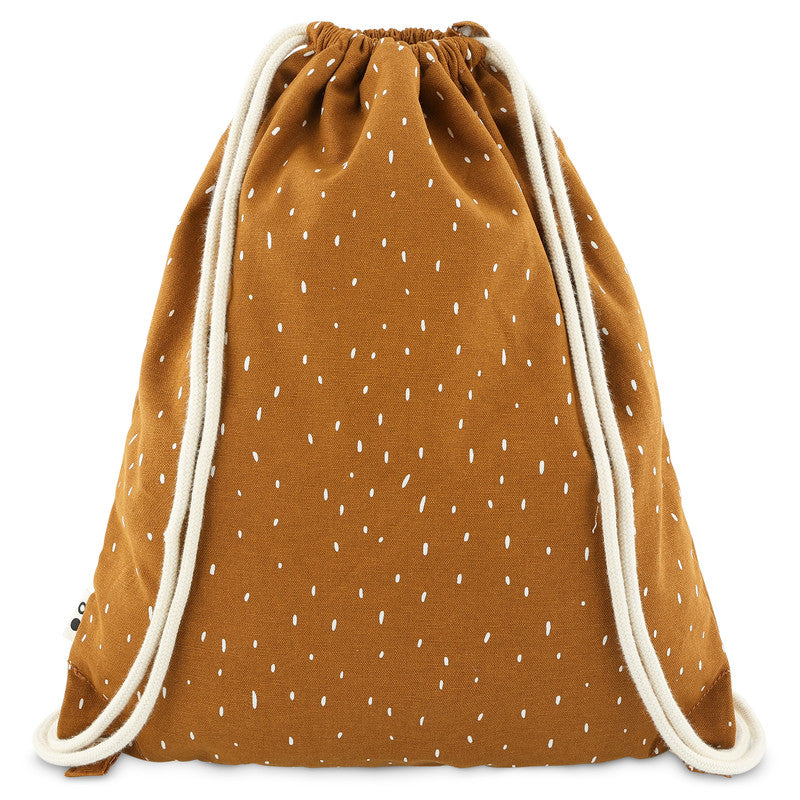 Trixie Drawstring Bag - Mr. Tiger - Laadlee