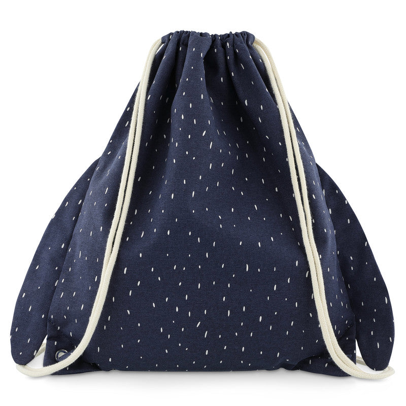 Trixie Drawstring Bag - Mr. Penguin - Laadlee