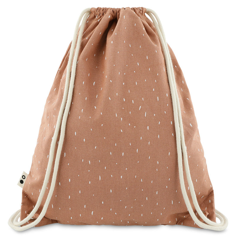 Trixie Drawstring Bag - Mrs. Cat - Laadlee