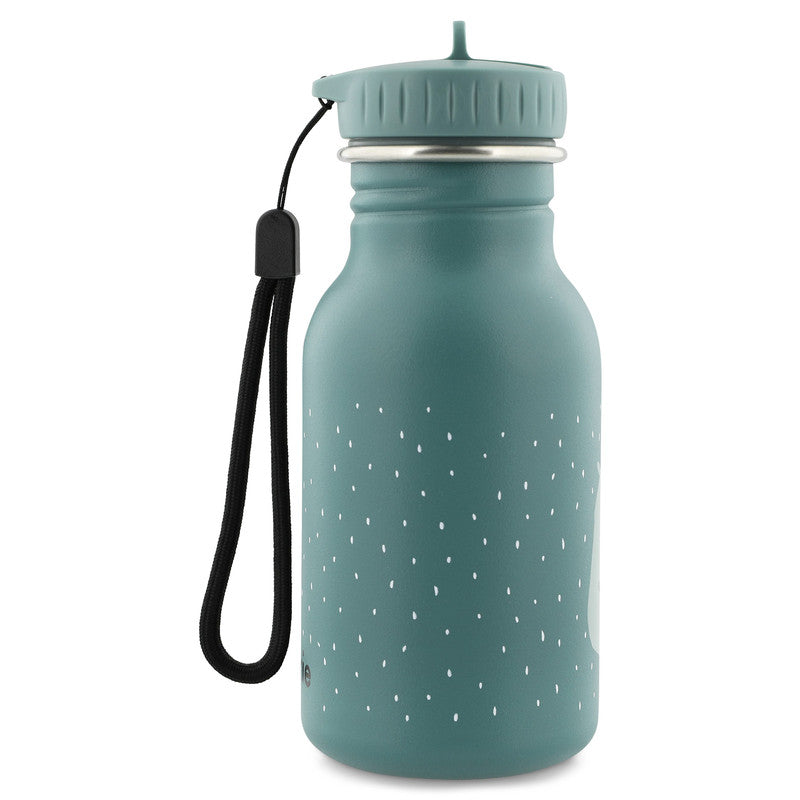 Trixie Stainless Steel Bottle - 350ml - Mr. Hippo - Laadlee