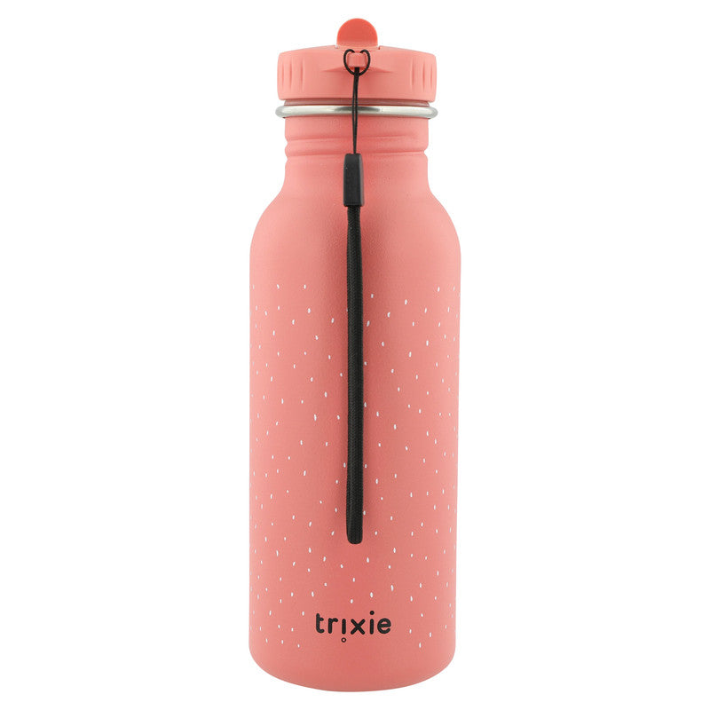 Trixie Stainless Steel Bottle - 500ml - Mrs. Flamingo - Laadlee