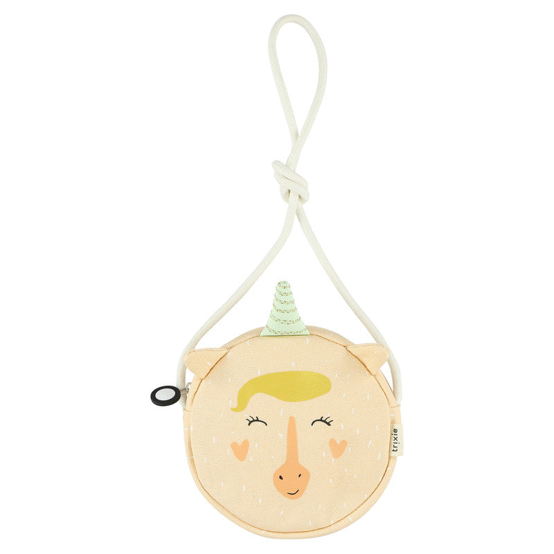 Trixie Round Purse - Mrs. Unicorn - Laadlee