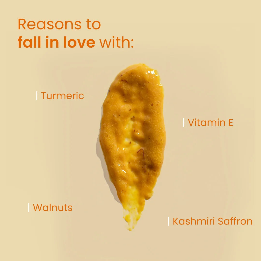 Mother Sparsh Turmeric & Kashmiri Saffron Ubtan Face Wash - 100ml - Laadlee