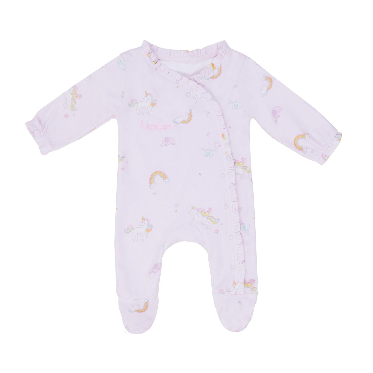 Little IA Unicorn Printed 3-Piece Matching Set - Laadlee