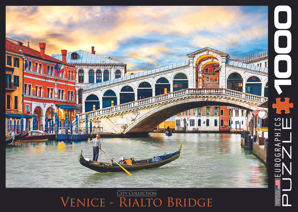 EuroGraphics Venice - The Grand Canal 1000 Pieces Puzzle - Laadlee