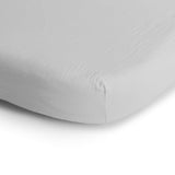 Mushie Crib Sheet Small White - Laadlee