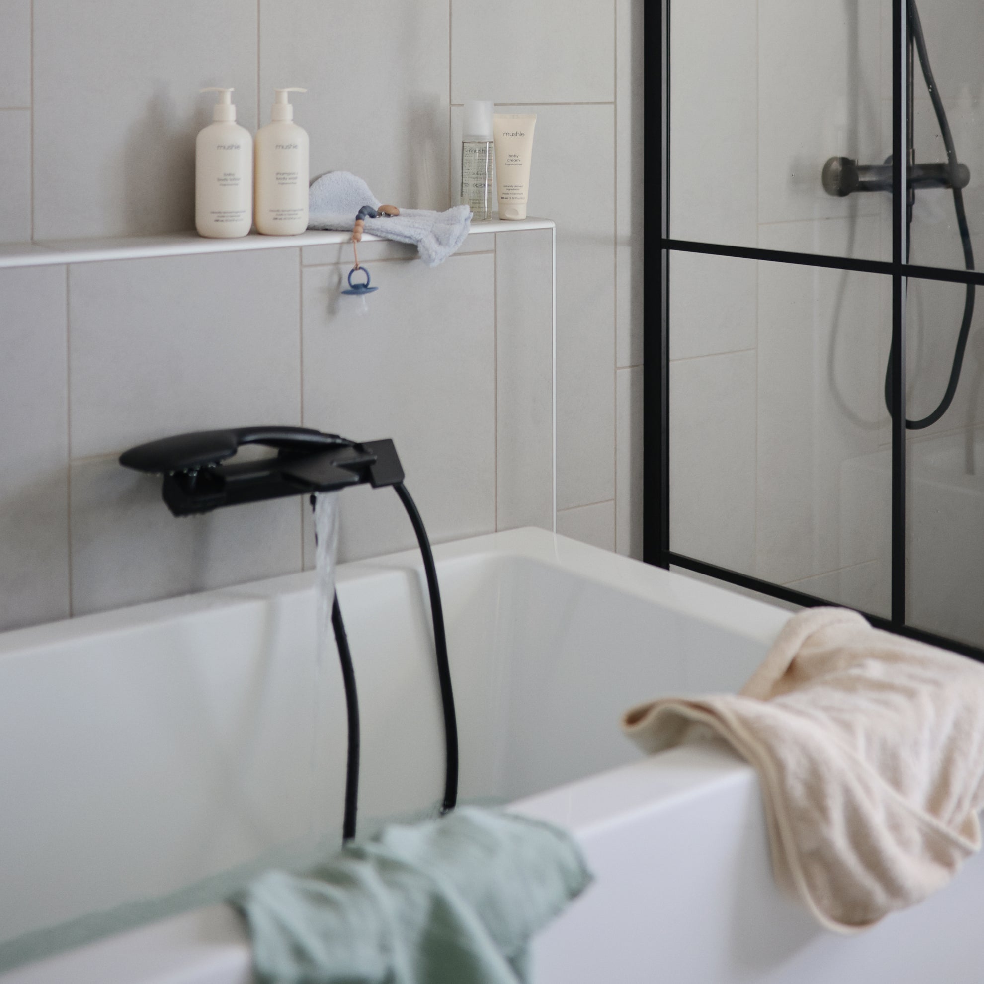 Mushie Pacifier Clips Eva Stone - Laadlee