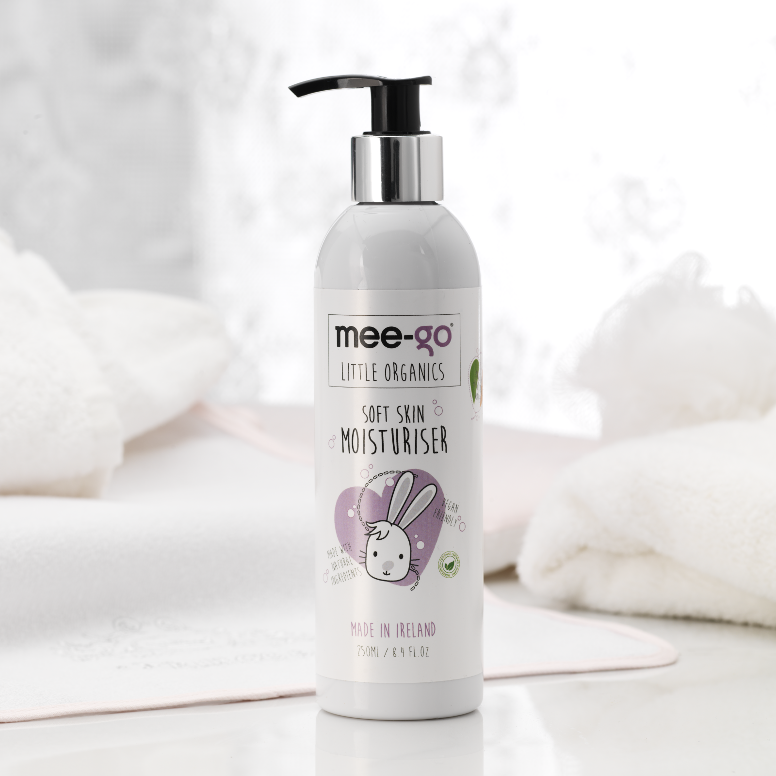 Mee-go Little Organics Halal Soft Skin Moisturiser- 250ml - Laadlee