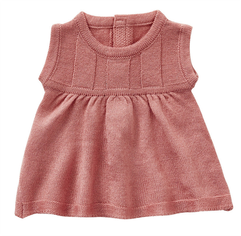 ByAstrup Doll Dress - Rose Knit - Laadlee