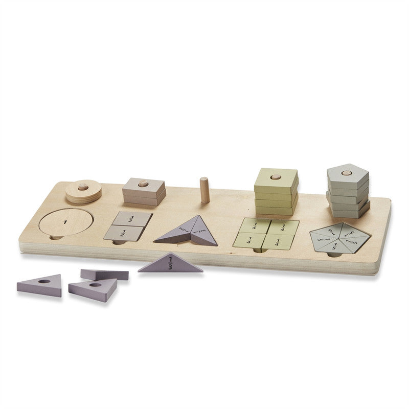 ByAstrup Shapes and Fractions Game - Laadlee