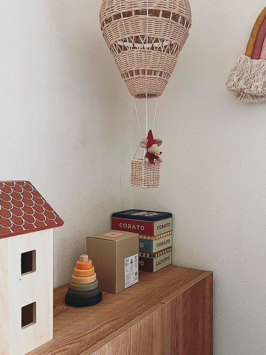 SABO Concept - Wooden Toy Ring Stacker Mini - Jungle - Laadlee