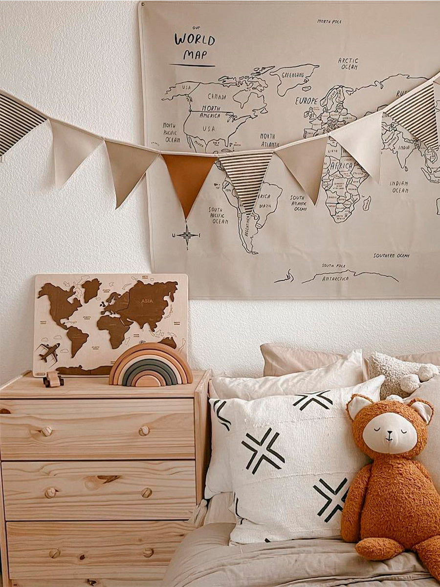 SABO Concept - Wooden Rainbow Toy - Mustard - Laadlee