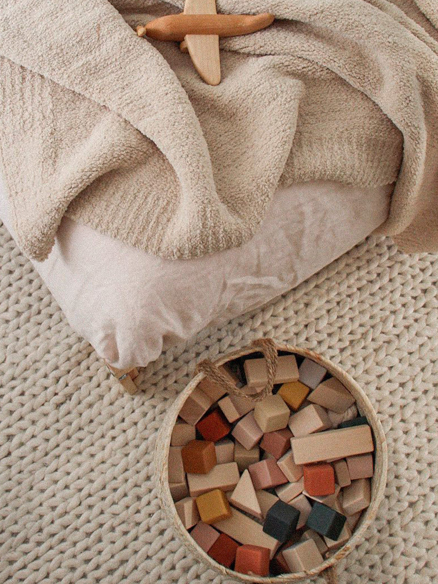 SABO Concept - Wooden Blocks Set 24-pc - Multi-Colored - Laadlee