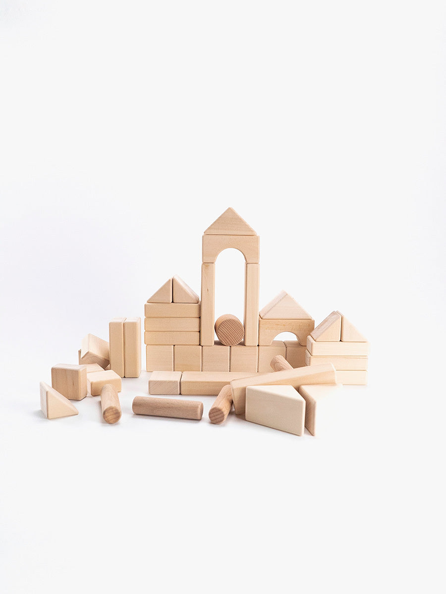 SABO Concept - Wooden Castle Building Blocks Set - Wood - Laadlee