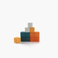 SABO Concept - Wooden Blocks Mini Set 12-pc - Lagoon - Laadlee