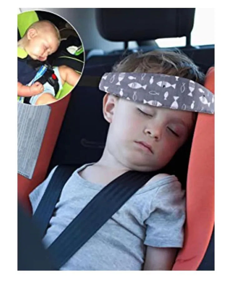 Pikkaboo NapSafe Car Head Support - Fish - Laadlee