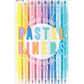 OOLY Pastel Liners Double Ended Highlighters - Set of 8 - Laadlee