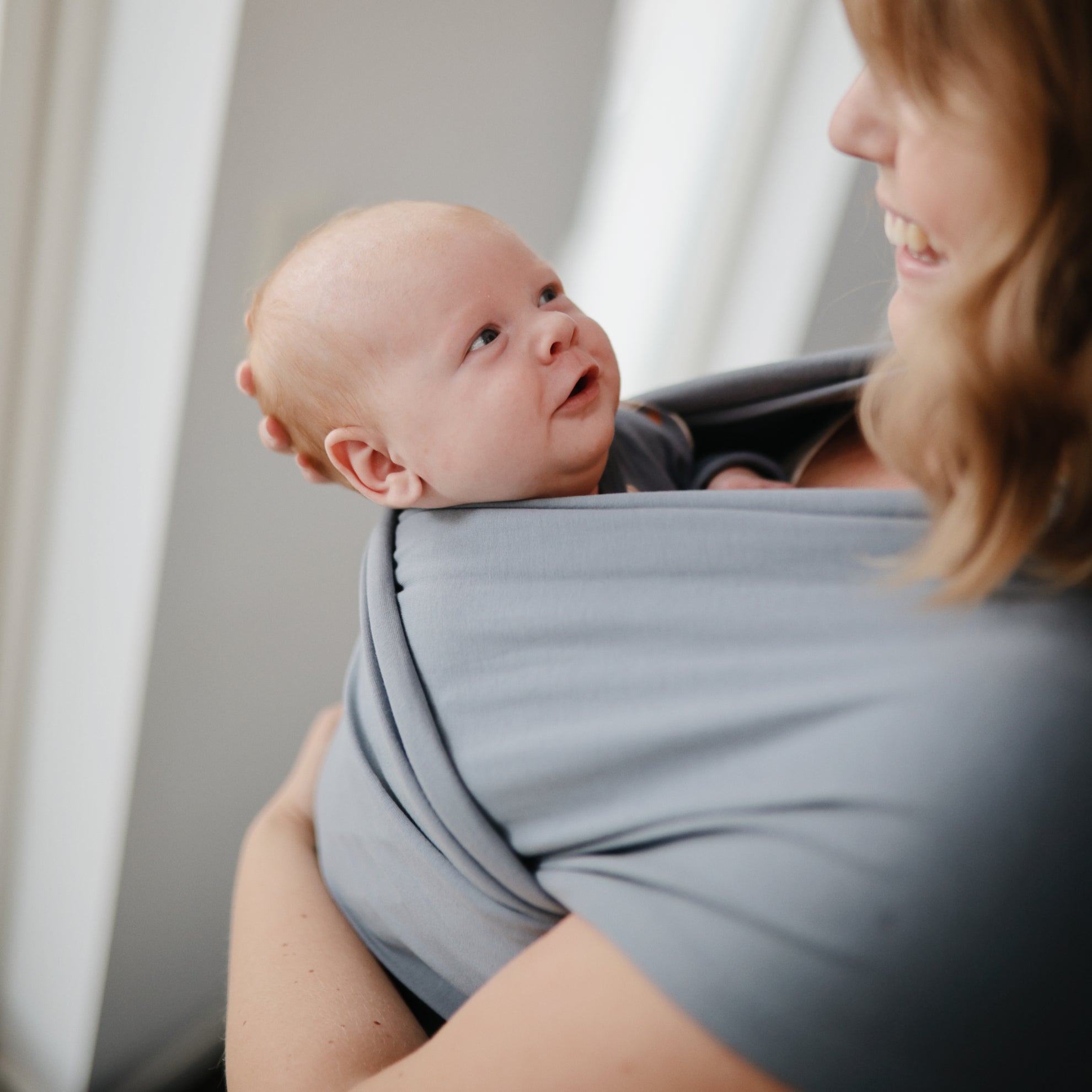 Mushie Baby Carrier Wrap Tradewinds - Laadlee