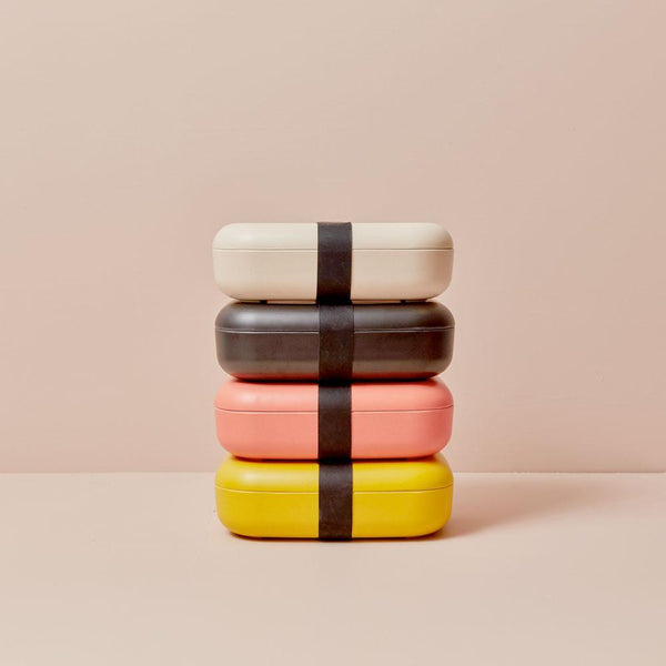 Ekobo - Go Rectangular Bento Lunch Box - Lemon - Laadlee