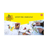 Unik Play 3 in 1 Giant Coloring Book - Laadlee