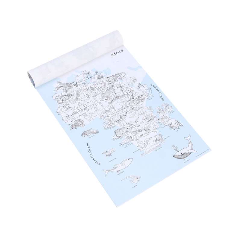 Unik Play 3 in 1 Giant Coloring Book - Laadlee